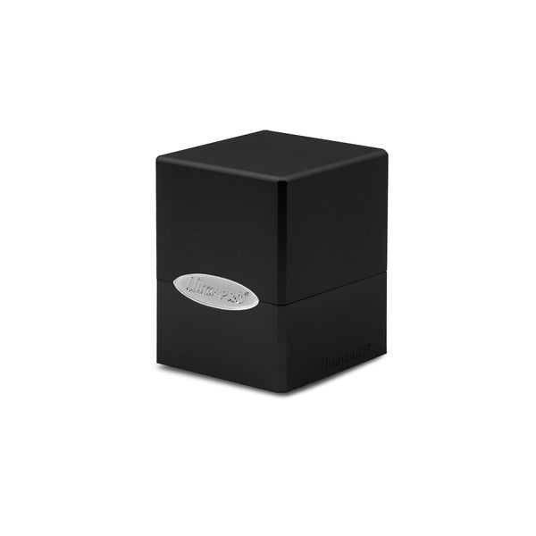 Ultra-PRO: Satin Cube Deck Box - Solid: Jet Black