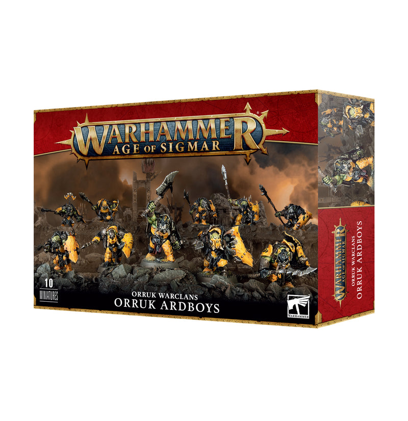 Age of Sigmar: Orruk Warclans - Ironjawz: Orruk Ardboys (10)