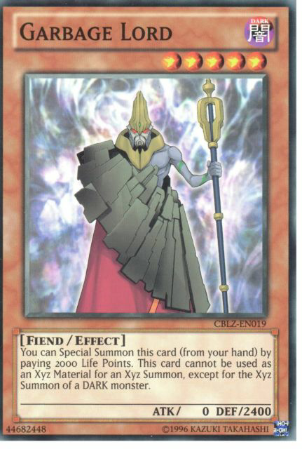 Garbage Lord (CBLZ-EN019) Common - Near Mint Unlimited