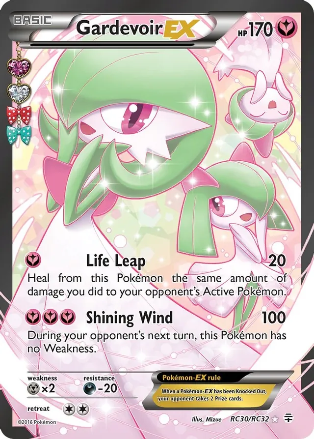 Gardevoir EX (Full Art) - RC30/RC32 (GEN:RC) Ultra Rare - Near Mint Holofoil