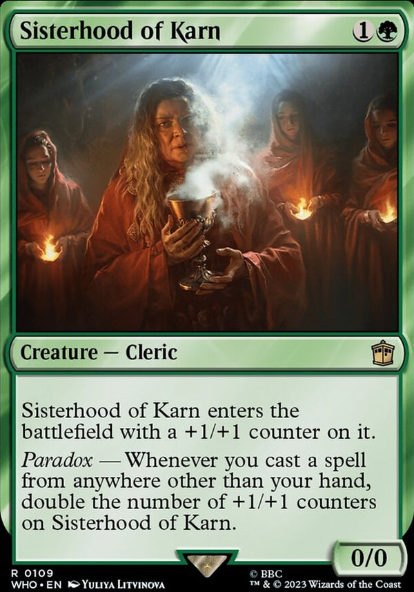 Sisterhood of Karn [#0109 New Cards] (WHO-R)