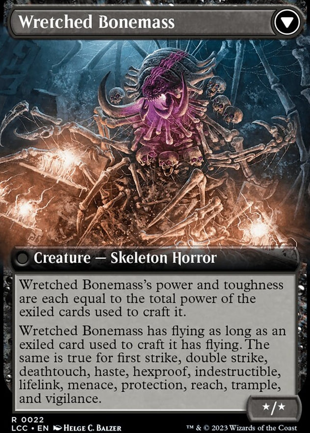 Altar of the Wretched // Wretched Bonemass [#0022 Extended Art] (LCC-R)