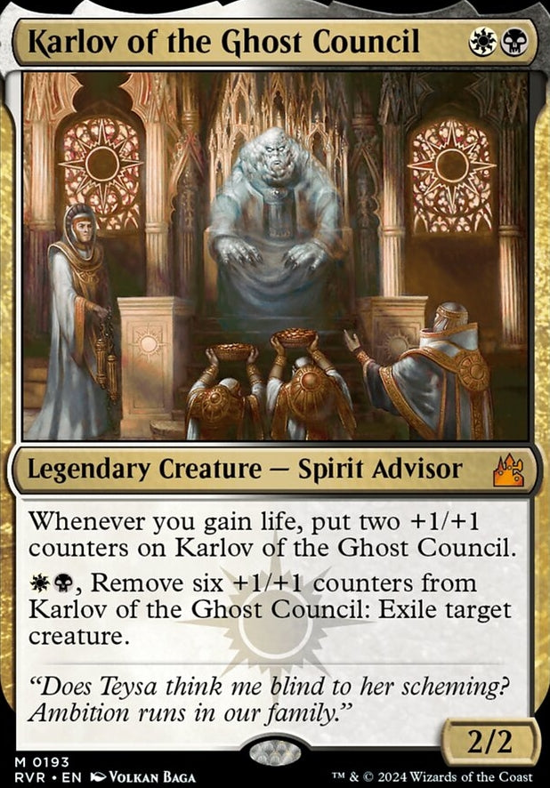 Karlov of the Ghost Council [#0193] (RVR-M)
