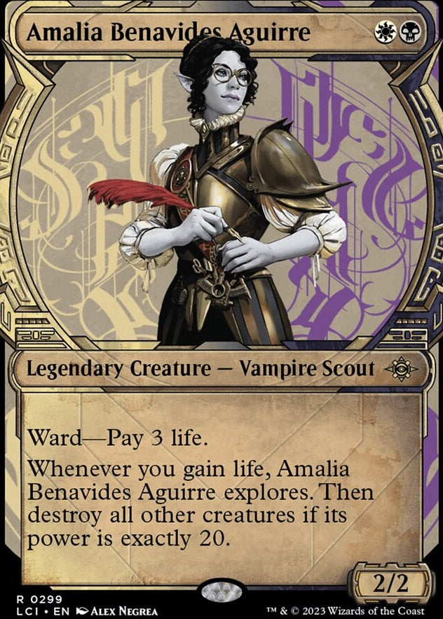 Amalia Benavides Aguirre [#0299 Showcase] (LCI-R)