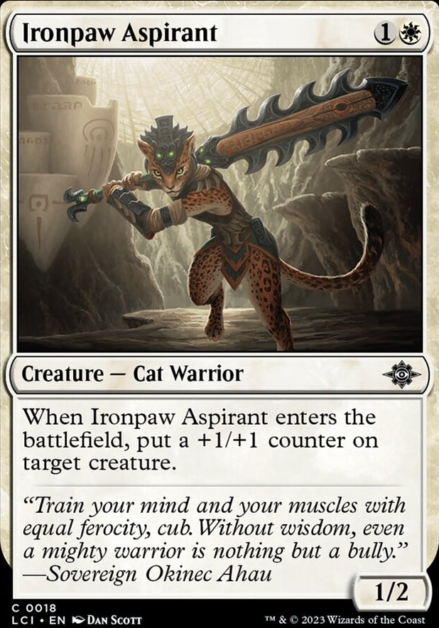 Ironpaw Aspirant [#0018] (LCI-C)