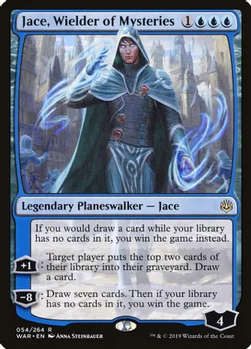 Jace, Wielder of Mysteries (WAR-R) Moderate Play