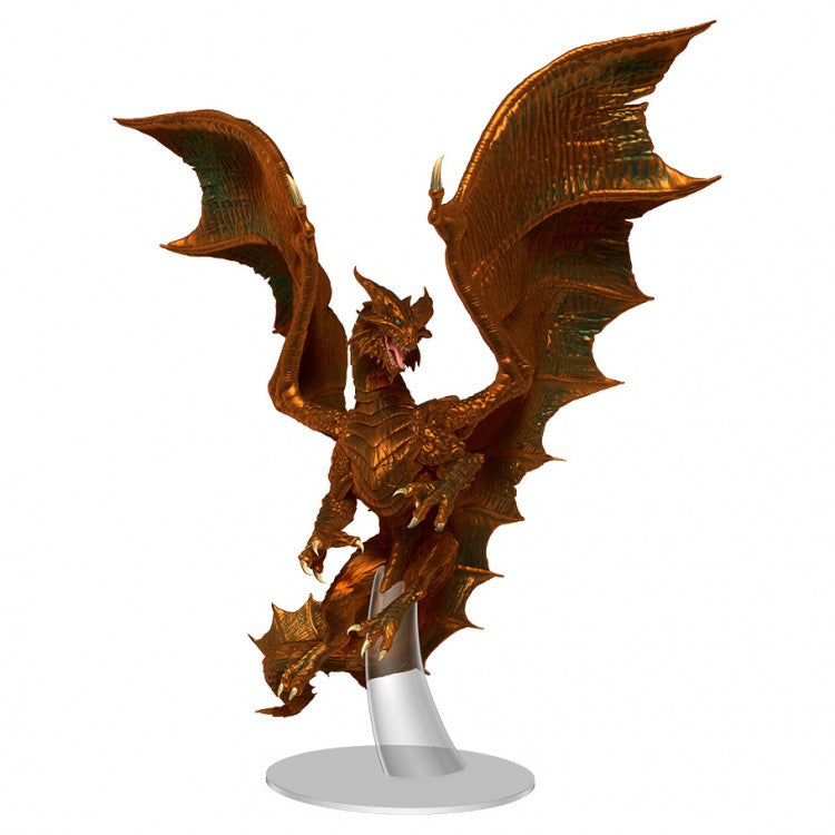 D&D Miniatures: Icons of the Realms - Premium Figure: Adult Copper Dragon