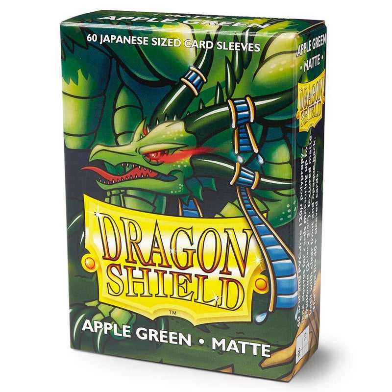 Dragon Shield: Mini - Matte: Green Apple 60 Count