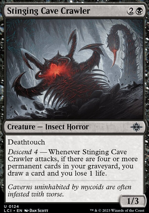 Stinging Cave Crawler [#0124] (LCI-U)