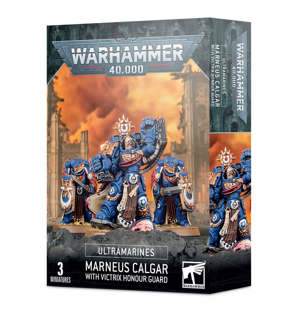 40K: Adeptus Astartes: Ultramarine - Primaris Marneus Calgar with Victrix Honour Guard