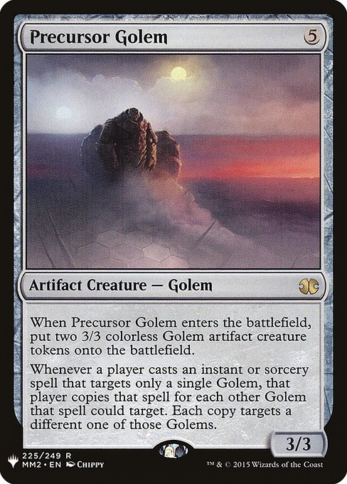 Precursor Golem [Mystery Booster #1621] (MM2-R)