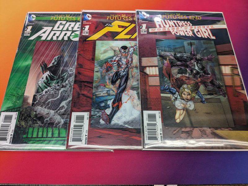 New 52 Futures End Lenticular One-Shot Complete Bundle (41 Comics)