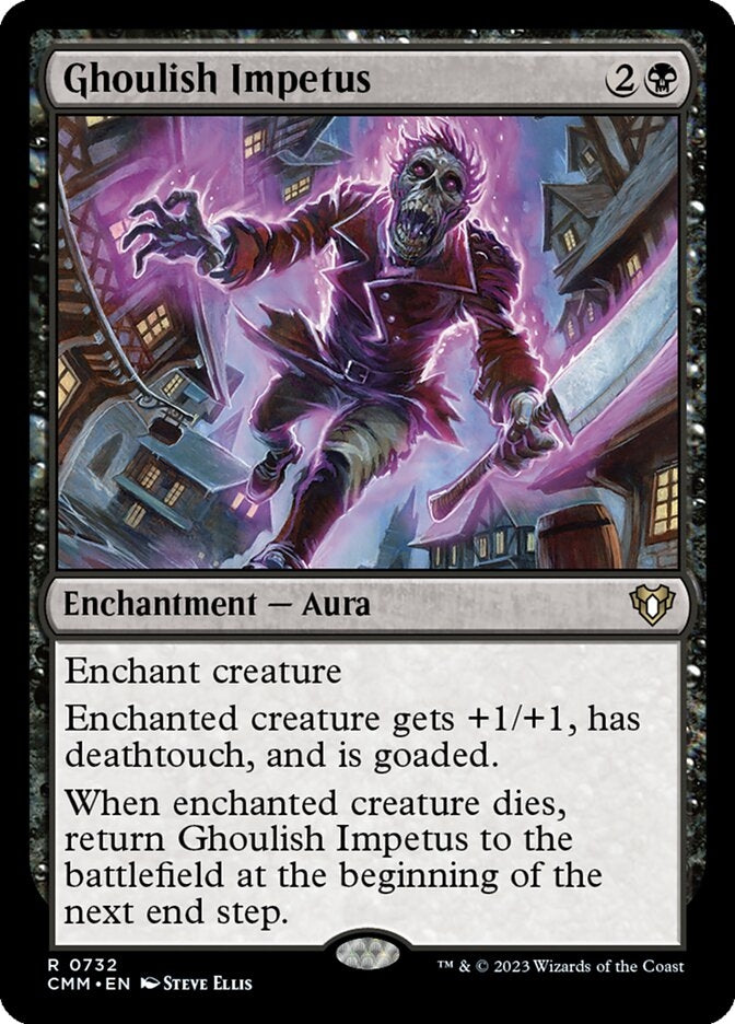 Ghoulish Impetus [#0732 New Commander Cards] (CMM-R)