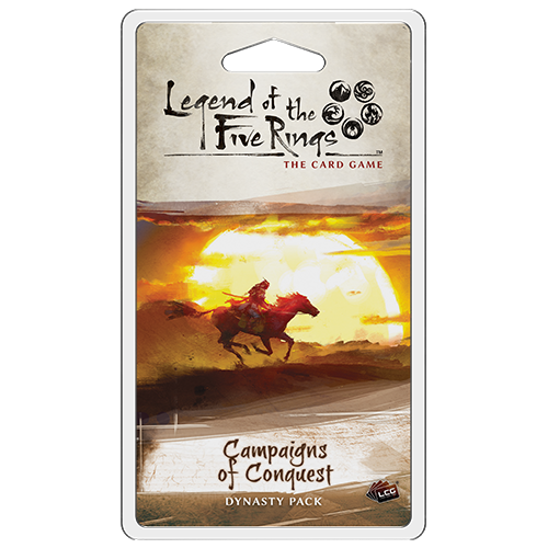 Legend of the Five Rings LCG: (L5C32) Dominion Cycle - Campaigns of Conquest Dynasty Pack