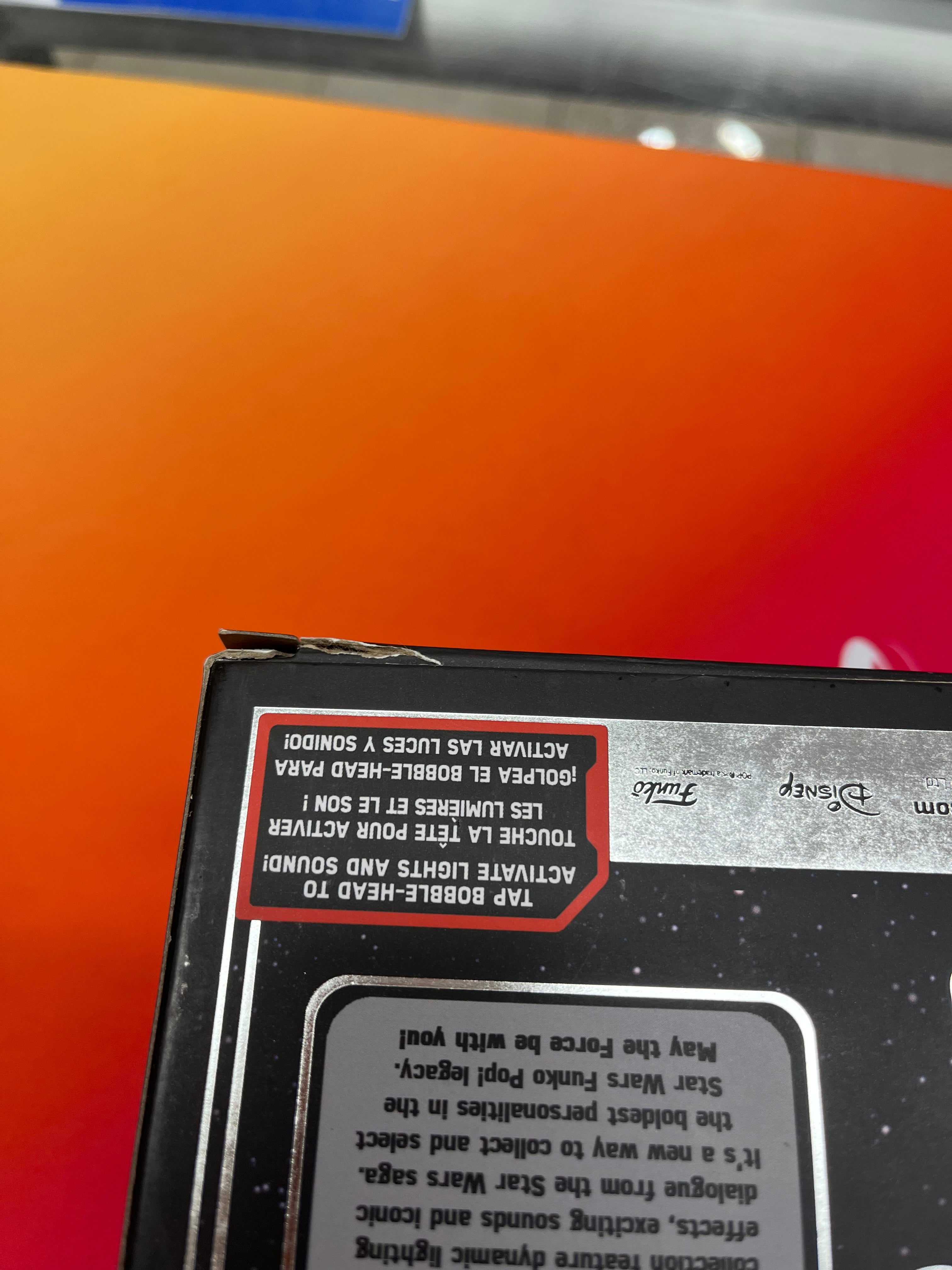 POP Figure: Star Wars #0343 - Darth Vader (Electronic) [Damaged Box]