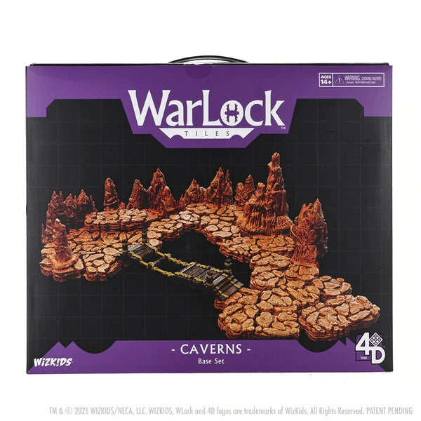 WizKids 4D Tiles: WarLock Tiles - Caverns