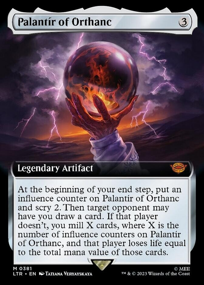 Palantir of Orthanc [#0381 Extended Art] (LTR-M)