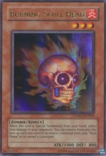 Burning Skull Head (WB01-EN003) Moderate Played