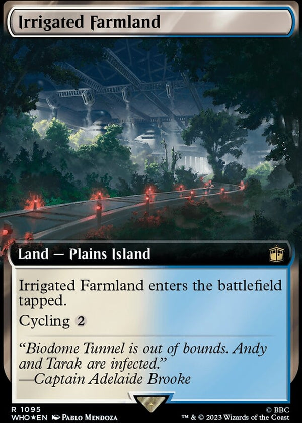 Irrigated Farmland [#1095 Surge Foil Extended Art Reprint] (WHO-R)