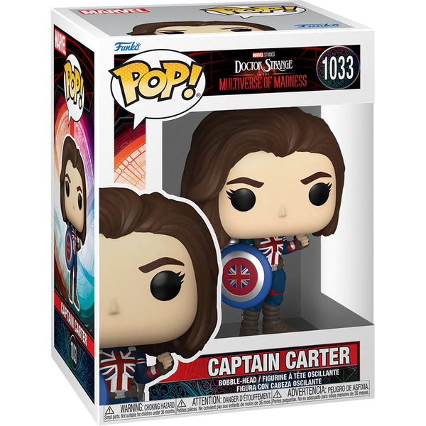 POP Figure: Marvel Doctor Strange Multiverse of Madness #1033 - Captain Carter