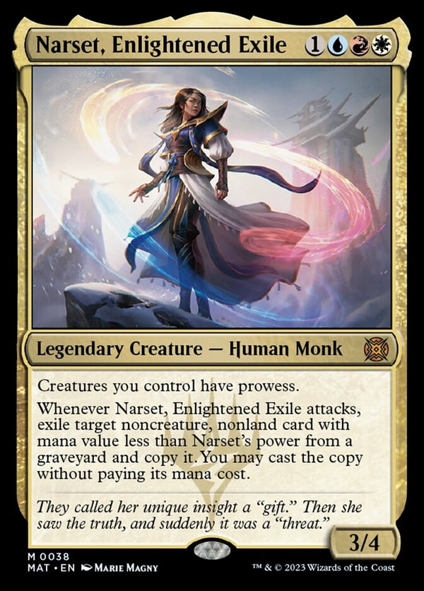 Narset, Enlightened Exile [#0038] (MAT-M)