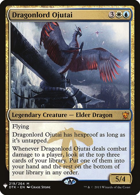 Dragonlord Ojutai [Mystery Booster