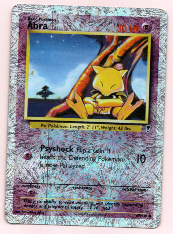 Abra (67/110) Legendary Collection Reverse Holo Heavy Play