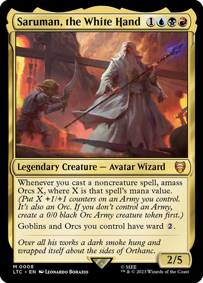 Saruman, the White Hand [#0008] (LTC-M)