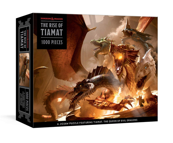 Dungeons & Dragons: The Rise of Tiamat Dragon 1000 Piece Puzzle