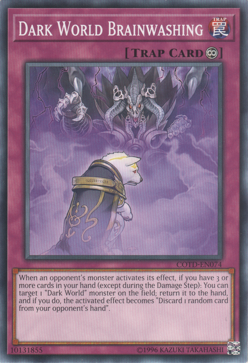 Dark World Brainwashing (COTD-EN074) Near Mint Unlimited - Common