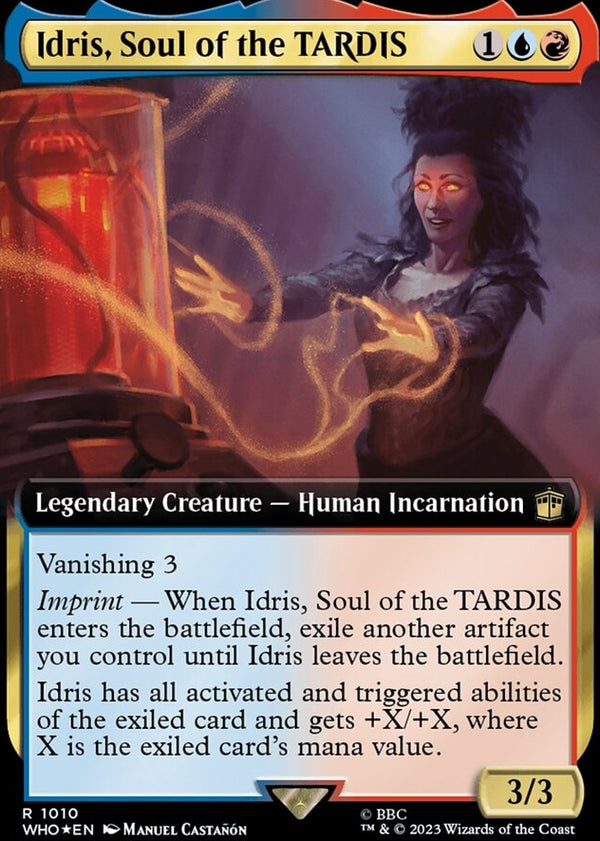 Idris, Soul of the TARDIS [#1010 Surge Foil Extended Art] (WHO-R)