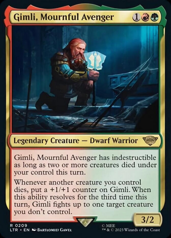 Gimli, Mournful Avenger [#0209] (LTR-R)