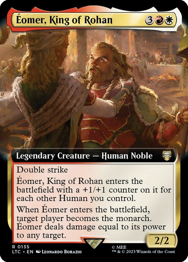 Eomer, King of Rohan [#0135 Extended Art] (LTC-R)