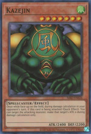 Kazejin (MRD-EN026 (c) 2020 25th Anniversary) Super Rare - Near Mint Unlimited