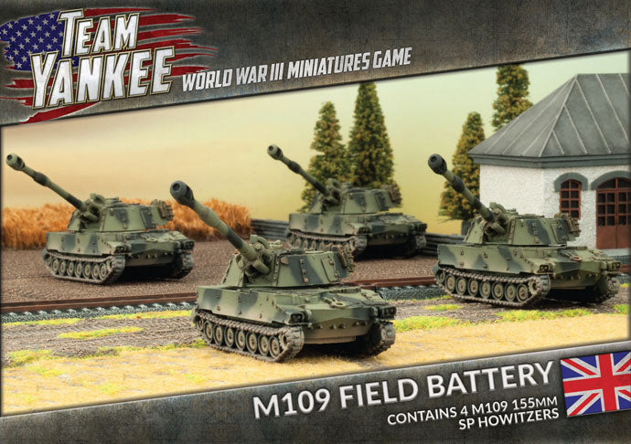 Flames of War: Team Yankee WW3: British (TBBX08) - M109 Field Battery