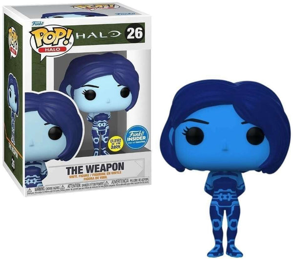 POP Figure: Halo #0026 - The Weapon (Glow) (Funko Insider)