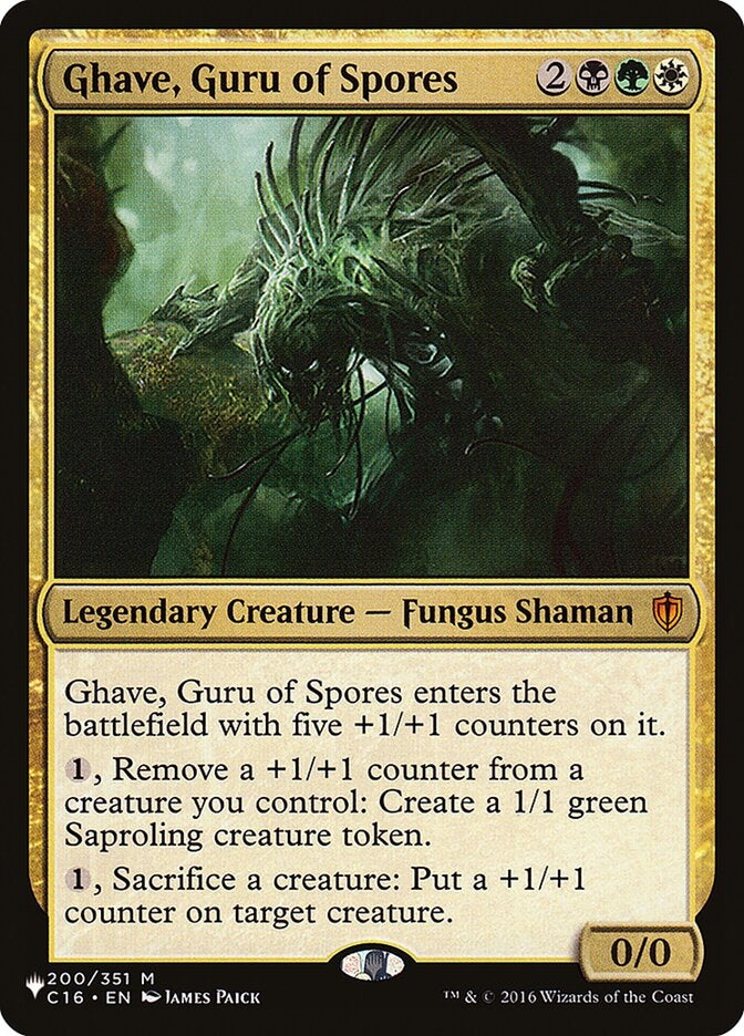 Ghave, Guru of Spores (C16-M-LIST)