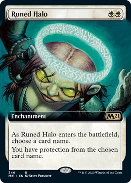 Runed Halo [#346 Extended Art] (M21-R)