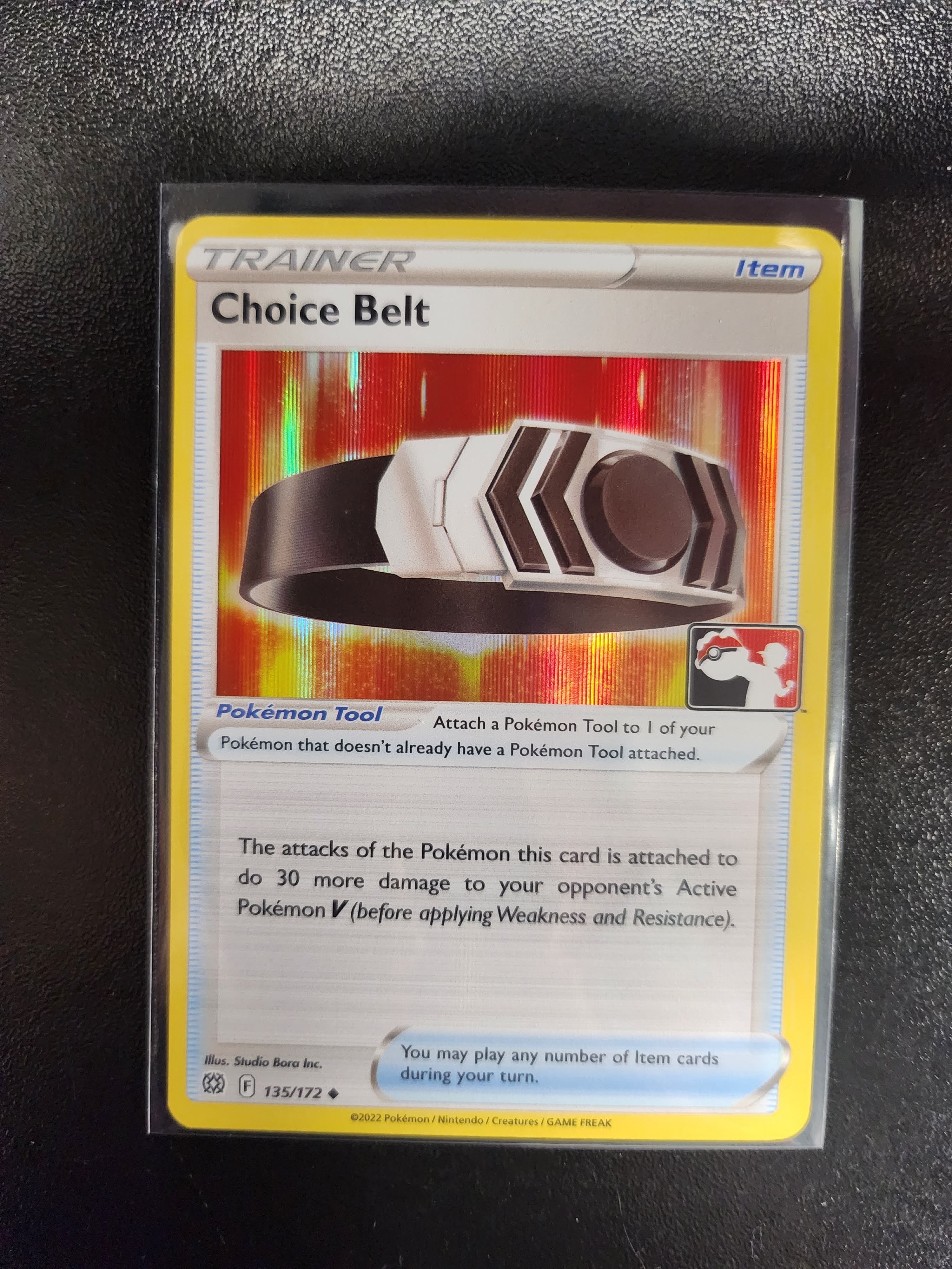 Choice Belt (135/172) Foil - Prize Pack Series