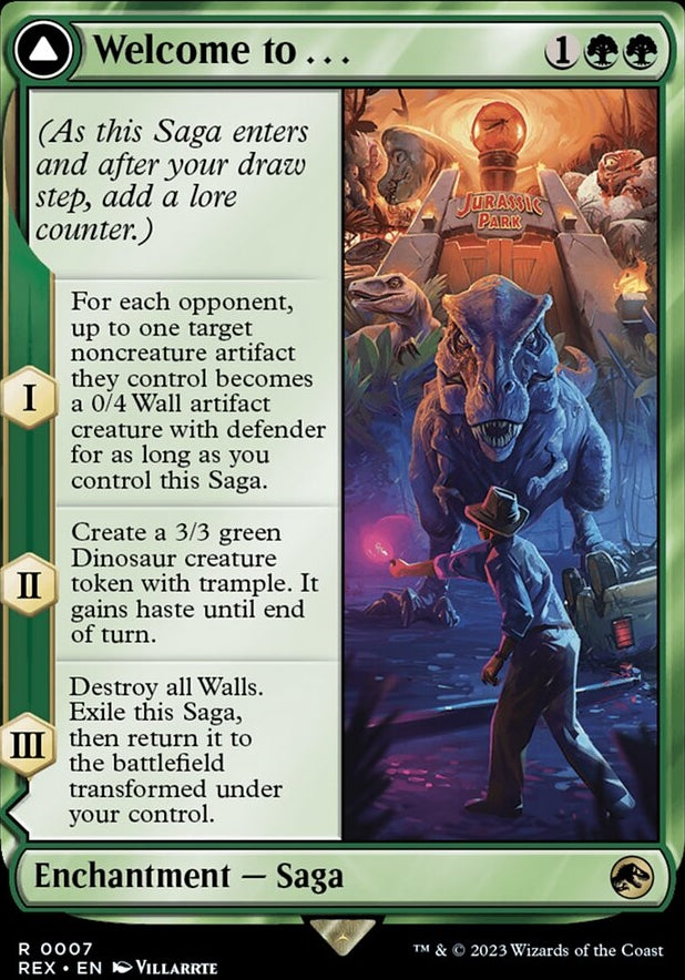 Welcome to . . . // Jurassic Park [#0007] (REX-R)