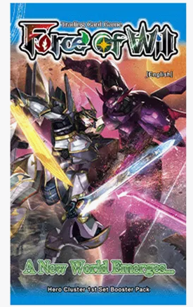 Force of Will: Hero Cluster 1st Booster - A New World Emerges: Pack