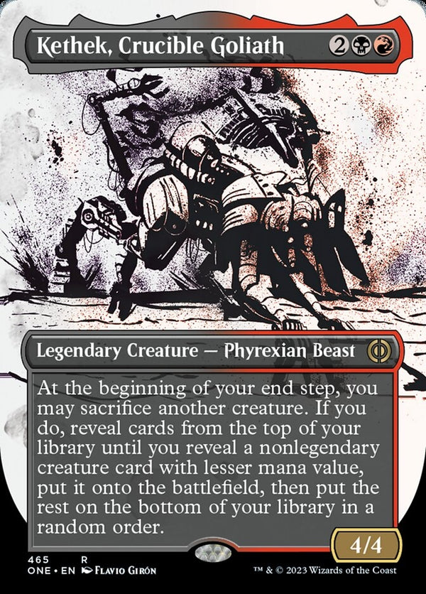 Kethek, Crucible Goliath [#465 Compleat FOIL] (ONE-R)