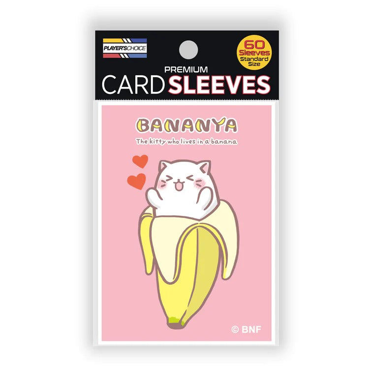 Player's Choice: Premium Card Sleeves - Bananya: Lovey Bananya (60)