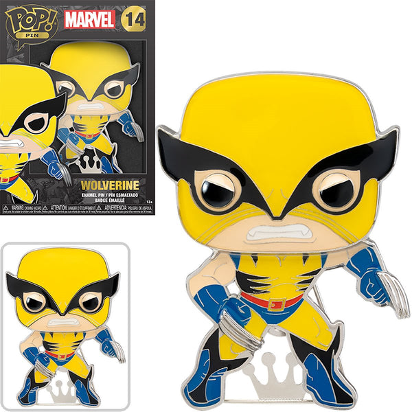 POP Figure Pins Large -Marvel #0014 Wolverine