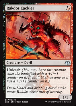 Rakdos Cackler (GK2-U)