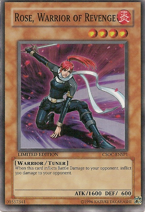 Rose, Warrior of Revenge (CSOC-ENSP1) Super Rare - Near Mint Limited