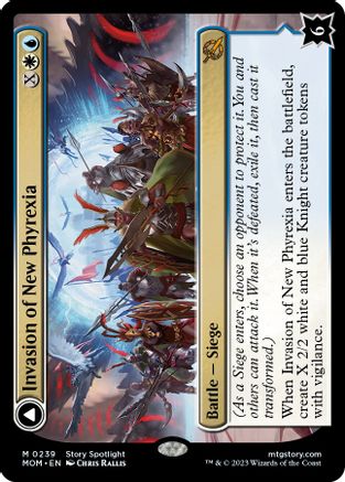 Invasion of New Phyrexia // Teferi Akosa of Zhalfir [#0239] (MOM-M-FOIL)