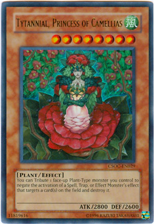 Tytannial, Princess of Camellias (CSOC-EN029) Ultra Rare - Near Mint Unlimited