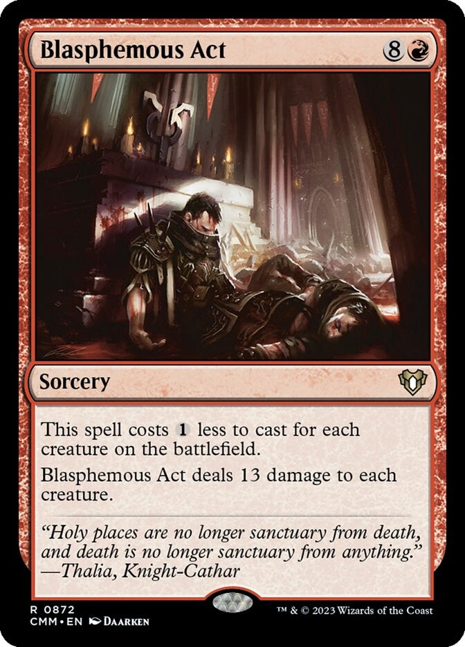 Blasphemous Act [#0872 Reprints] (CMM-R)