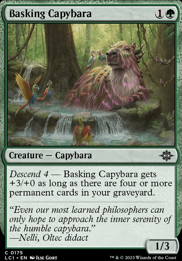 Basking Capybara [#0175] (LCI-C)